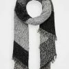 Even&Odd Damen Schal - Grey/black -Even Und Odd Verkäufe a2ee845127be4abb8d9f62db96180a7e