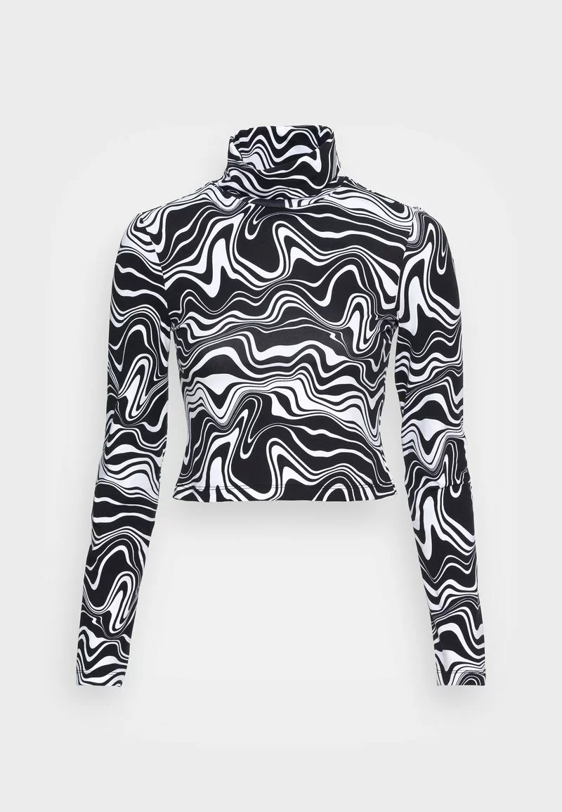 Even&Odd Langarmshirt - Black/white | Damen 6 Even&Odd Langarmshirt - Black/white | Damen – Bild 4