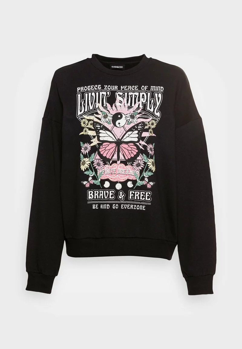 Even&Odd Damen Sweatshirt - Black 6 Even&Odd Damen Sweatshirt - Black – Bild 4
