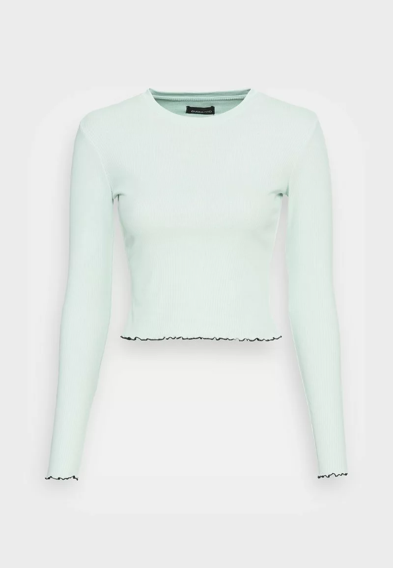 Even&Odd Damen Langarmshirt - Light Green 6 Even&Odd Damen Langarmshirt - Light Green – Bild 4