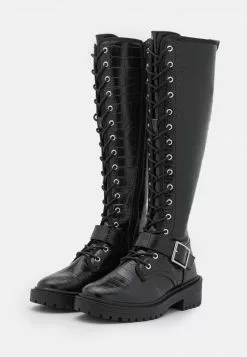 Even&Odd Damen Schnürstiefel - Black -Even Und Odd Verkäufe a9545f2a047e43ac9e831b7b4fb016cc