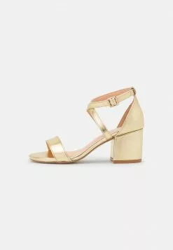 Even&Odd Damen Riemensandalette - Gold