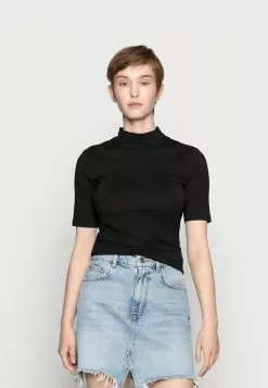 Even&Odd Damen T-Shirt Basic - Black