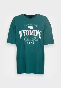 Even&Odd Damen T-Shirt Print - Dark Green -Even Und Odd Verkäufe ab7885b0d6ae4455a89c8a92248cf8bd