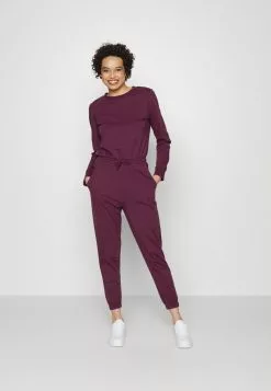 Even&Odd Damen Jumpsuit - Bordeaux