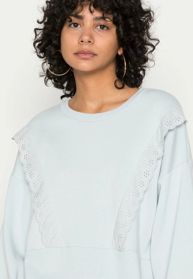 Even&Odd Damen Sweatshirt - Light Blue 7 Even&Odd Damen Sweatshirt - Light Blue – Bild 5