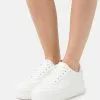 Even&Odd Damen Sneaker Low - White -Even Und Odd Verkäufe ad9ac958d5b848cf8557163e457d54ee