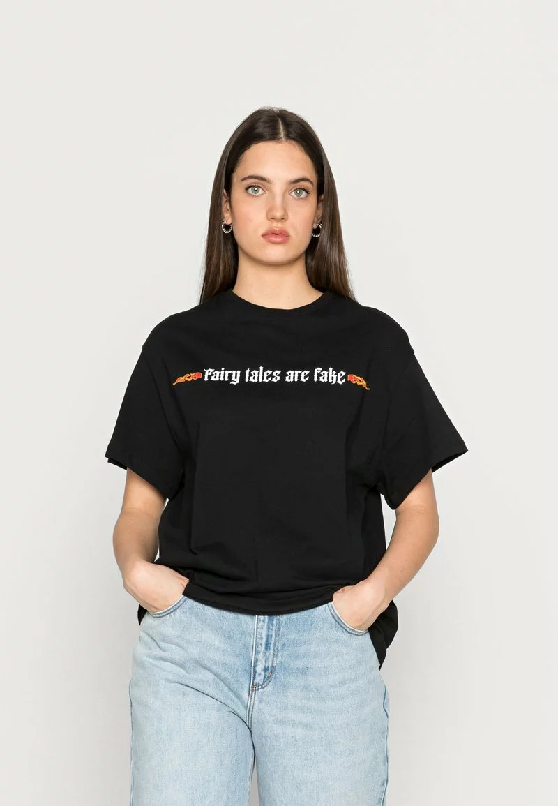 Even&Odd Damen T-Shirt Basic - Black 3 Even&Odd Damen T-Shirt Basic - Black