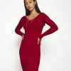 Even&Odd Damen KNIT V NECK MIDI BODYCON DRESS - Etuikleid - Red 2 Even&Odd Damen KNIT V NECK MIDI BODYCON DRESS - Etuikleid - Red -Even Und Odd Verkäufe ae15d57f912a4b499a55724f6bb3e290