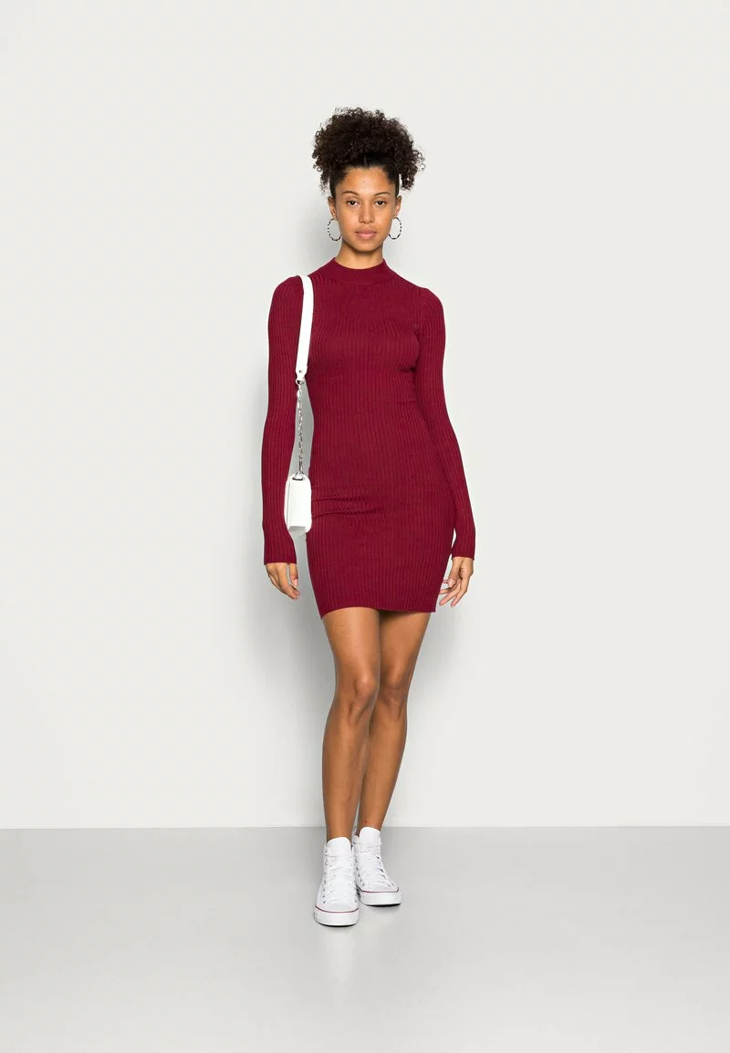 Even&Odd Damen Etuikleid - Bordeaux 4 Even&Odd Damen Etuikleid - Bordeaux – Bild 2