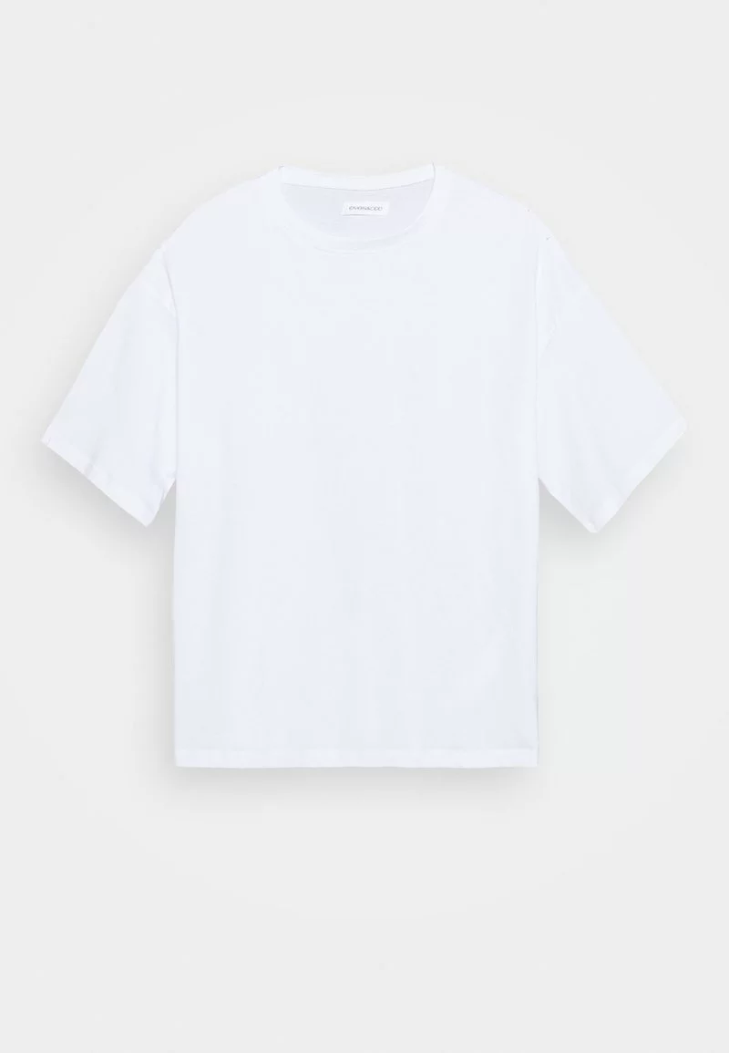 Even&Odd T-Shirt Basic - White | Damen 7 Even&Odd T-Shirt Basic - White | Damen – Bild 5