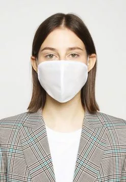 Even&Odd Unisex 10 PACK - Stoffmaske - White