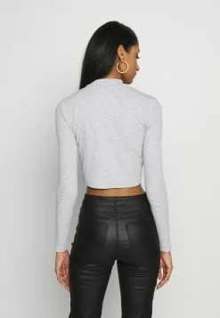 Even&Odd Damen 2 PACK - Langarmshirt - Light Grey/black -Even Und Odd Verkäufe b26b87a1b5664e5990d2be21372e885b