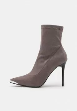 Even&Odd High Heel Stiefelette - Grey | Damen -Even Und Odd Verkäufe b2db9a34ab3a4dac9cf7fd0c40191e53