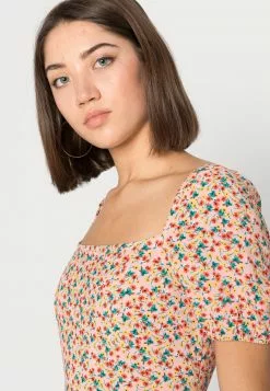 Even&Odd Freizeitkleid - Pink/yellow | Damen -Even Und Odd Verkäufe b2e143a521274b16bca0b8ce2ebfcb3e