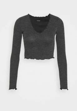 Even&Odd Langarmshirt - Grey | Damen -Even Und Odd Verkäufe b3cb9e48154b4943a2461b57b4cb9436