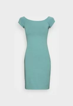 Even&Odd Damen Jerseykleid - Light Blue -Even Und Odd Verkäufe b55b0b9a71524996ac42488becd75c31