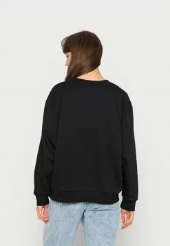 Even&Odd Damen OVERSIZED PRINT - Sweatshirt - Black -Even Und Odd Verkäufe b589641d09424fb888c115b0c42817d1
