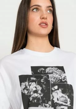 Even&Odd T-Shirt Print - White | Damen -Even Und Odd Verkäufe b5c94671dfc649878756ee5e359df7d5