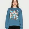 Even&Odd Damen Sweatshirt - Blue -Even Und Odd Verkäufe b5f9066bc4ee493ea07f7ac2aad1ee5f