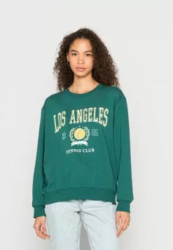 Even&Odd Damen Sweatshirt - Dark Green