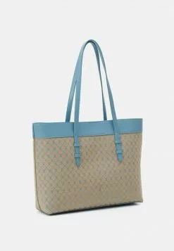 Even&Odd Damen Shopping Bag - Blue -Even Und Odd Verkäufe b86b6ebaadc94afb883243bd5bf330a6