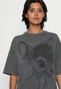 Even&Odd Damen T-Shirt Print - Black -Even Und Odd Verkäufe b88fbcd793af4b9ea785104819ad56eb