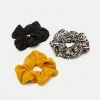 Even&Odd 3 PACK - Haar-Styling-Accessoires - Black/yellow/brown | Damen -Even Und Odd Verkäufe b998017032184626a6a693eafd4c22ef