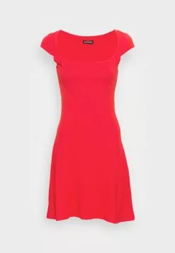 Even&Odd Damen Jerseykleid - Red -Even Und Odd Verkäufe ba165614e30d48be9b31cd7783a2fbfa