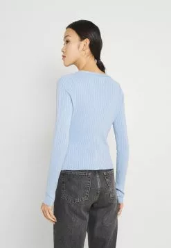 Even&Odd Damen Strickjacke - Light Blue -Even Und Odd Verkäufe ba7266a670c6450793f0804911f63369