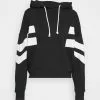 Even&Odd Damen Sweatshirt - Black/white -Even Und Odd Verkäufe bad2f5e5ad3d4316952393c64c75cdbe