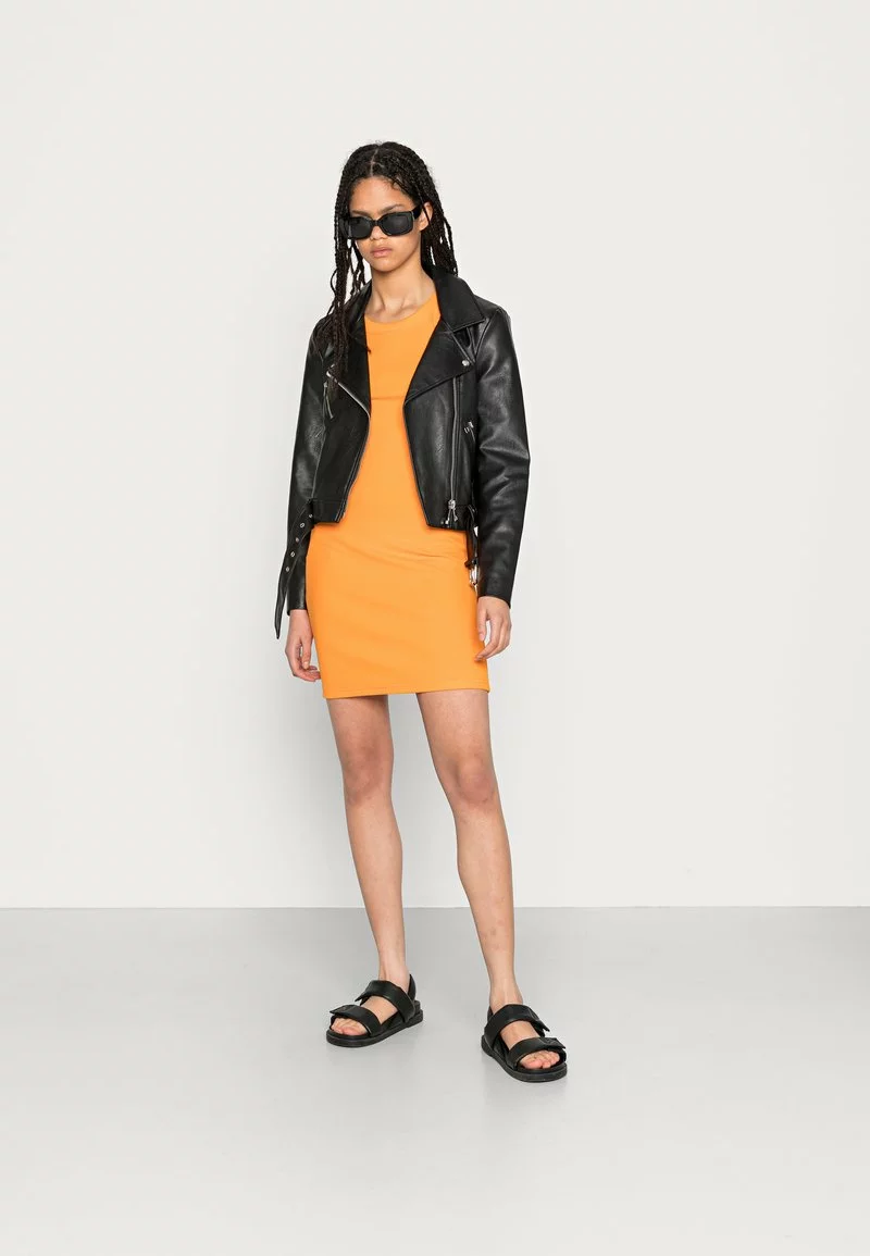 Even&Odd Damen Freizeitkleid - Orange 4 Even&Odd Damen Freizeitkleid - Orange – Bild 2