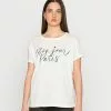 Even&Odd Damen T-Shirt Print - White -Even Und Odd Verkäufe bd548d2ba9344f9ca964de9ac7c997f4