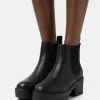 Even&Odd Damen Ankle Boot - Black -Even Und Odd Verkäufe bd85f742453c4849b02cba08ba6af991
