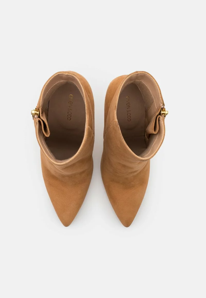 Even&Odd Damen LEATHER - High Heel Stiefelette - Cognac 8 Even&Odd Damen LEATHER - High Heel Stiefelette - Cognac – Bild 6