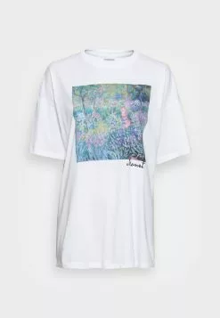 Even&Odd Damen T-Shirt Print - White -Even Und Odd Verkäufe bfcc27e2e5a64e9fb34f5df3a45f08e3