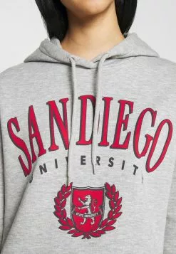 Even&Odd Damen OVERSIZED CROPPED PRINTED HOODIE - Kapuzenpullover - Mottled Light Grey 13 Even&Odd Damen OVERSIZED CROPPED PRINTED HOODIE - Kapuzenpullover - Mottled Light Grey -Even Und Odd Verkäufe c052b414351343898059173b169da740