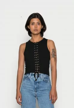 Even&Odd Top - Black | Damen