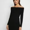 Even&Odd Damen BASIC - OFF-SHOULDER MINI LONG SLEEVES DRESS - Etuikleid - Black 2 Even&Odd Damen BASIC - OFF-SHOULDER MINI LONG SLEEVES DRESS - Etuikleid - Black -Even Und Odd Verkäufe c1315edcee8a4d90a169a4a775266d25