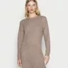 Even&Odd Damen Strickkleid - Mottled Grey -Even Und Odd Verkäufe c27517c6cb1c4874a8e30a874c2ff49f