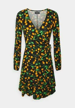 Even&Odd Damen Jerseykleid - Black/orange 20 Even&Odd Damen Jerseykleid - Black/orange -Even Und Odd Verkäufe c3f64943e3f54cef8704ab5c763b2633