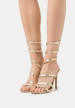 Even&Odd Damen Riemensandalette - Gold