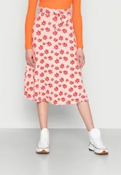 Even&Odd Damen A-Linien-Rock - Light Pink