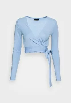 Even&Odd Damen Langarmshirt - Light Blue -Even Und Odd Verkäufe c60b544a73ae4995969ddacf359a2a66
