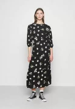 Even&Odd Damen Freizeitkleid - Black/white