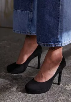 Even&Odd Damen High Heel Pumps - Black -Even Und Odd Verkäufe c6d99ceb9e464fa788f67e682241b0b6