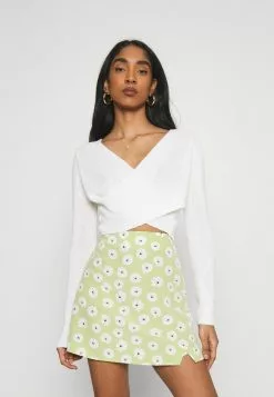 Even&Odd Damen Strickpullover - Off-white