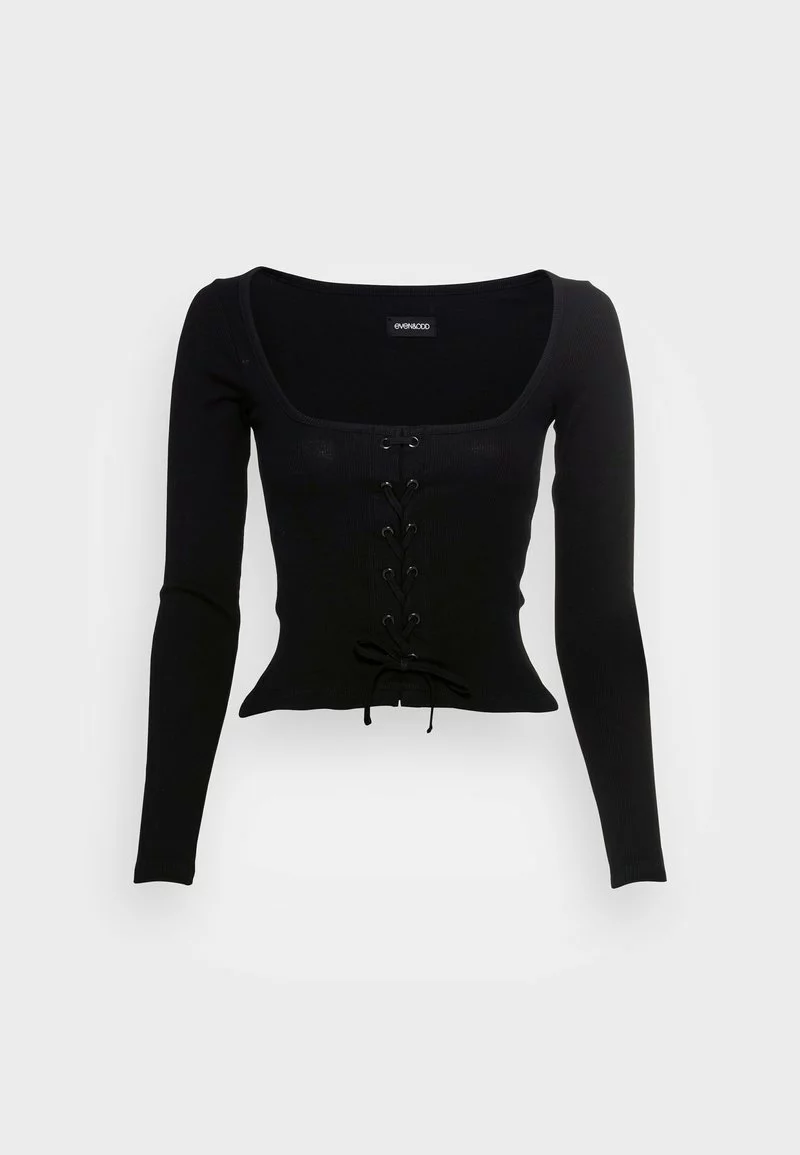 Even&Odd Langarmshirt - Black | Damen 6 Even&Odd Langarmshirt - Black | Damen – Bild 4