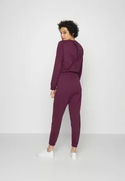 Even&Odd Damen Jumpsuit - Bordeaux -Even Und Odd Verkäufe c9e2f52b0ea549cd88e85b04bd1bc227