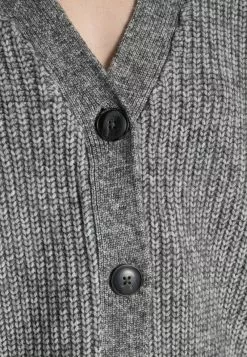 Even&Odd Strickjacke - Mottled Dark Grey | Damen -Even Und Odd Verkäufe ca0e20bb822c49559d171f6a14642cfe